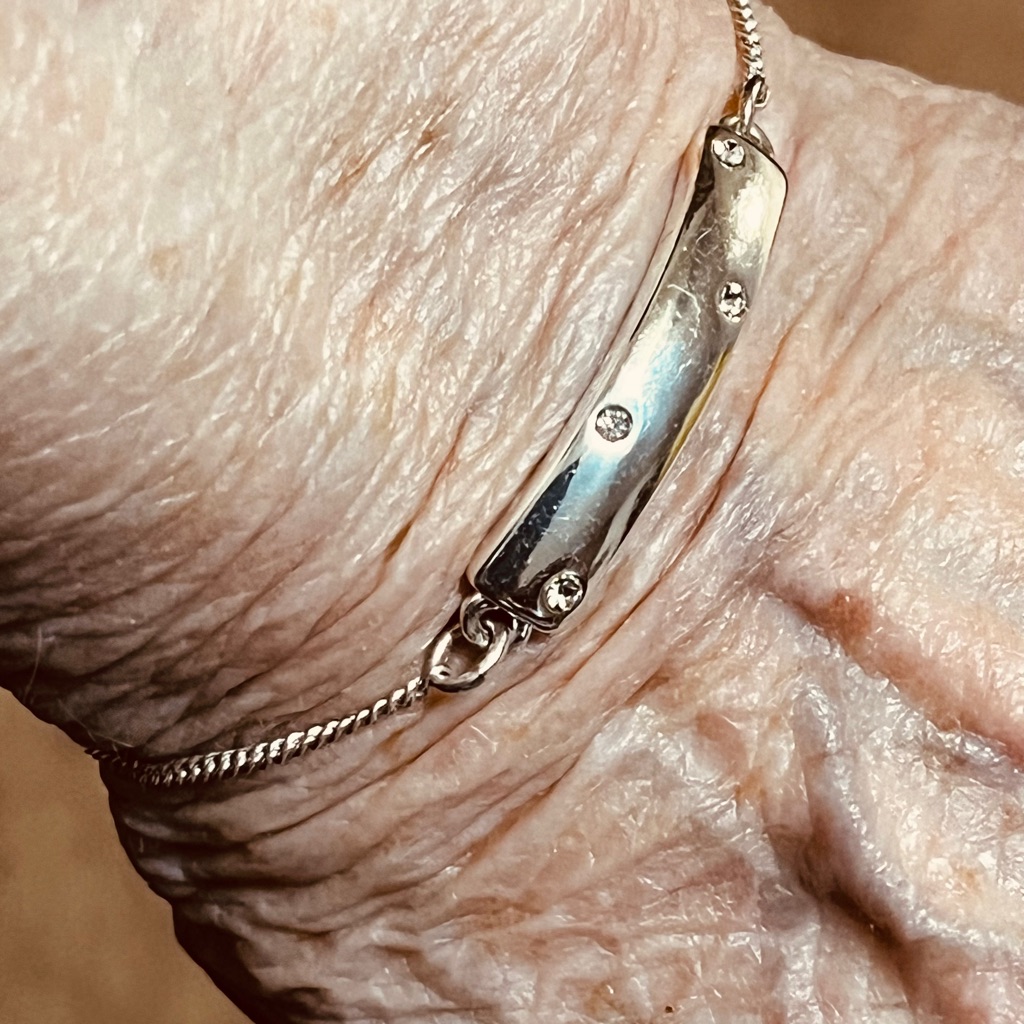 Elegant Nwt Bracelet With Gem Accents